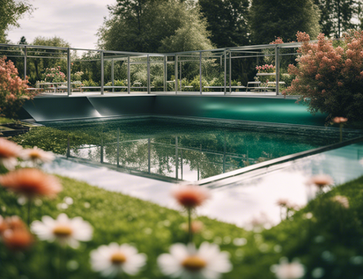 piscine en acier