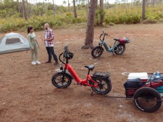 vélo pour le camping