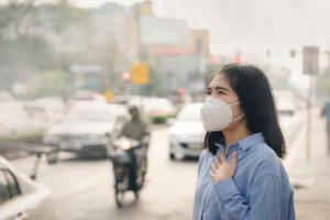 La pollution de l'air
