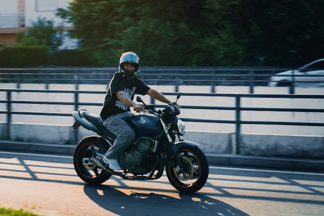 cours de moto