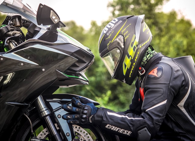 casque de moto