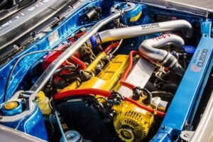 moteur voiture coupé