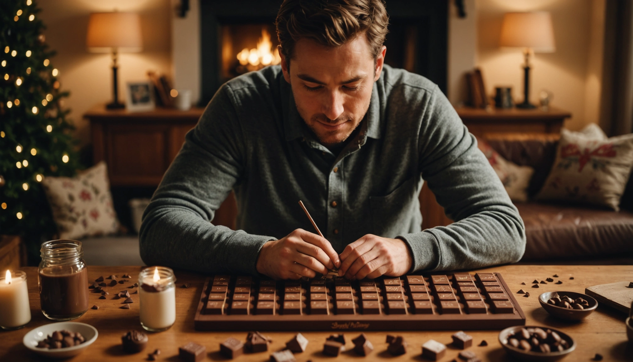 DIY : fabriquer soi-même un calendrier de l’Avent au chocolat
