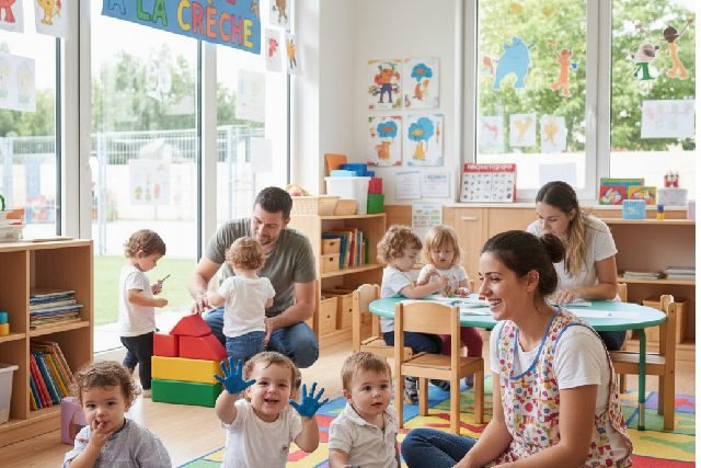 encadrement en crèche