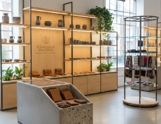 meubles présentoirs