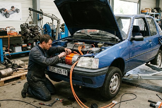 Diesel en électrique