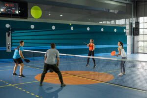 Normes construction court de pickleball