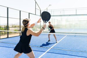 Installation terrain de pickleball