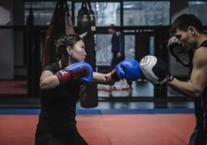 entraînement en boxe