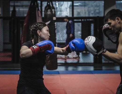 entraînement en boxe