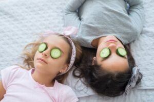 masque au concombre