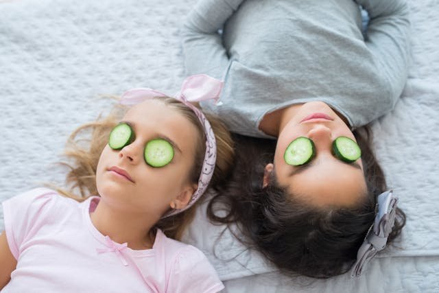 masque au concombre